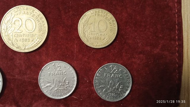 Francos franceses más regalo