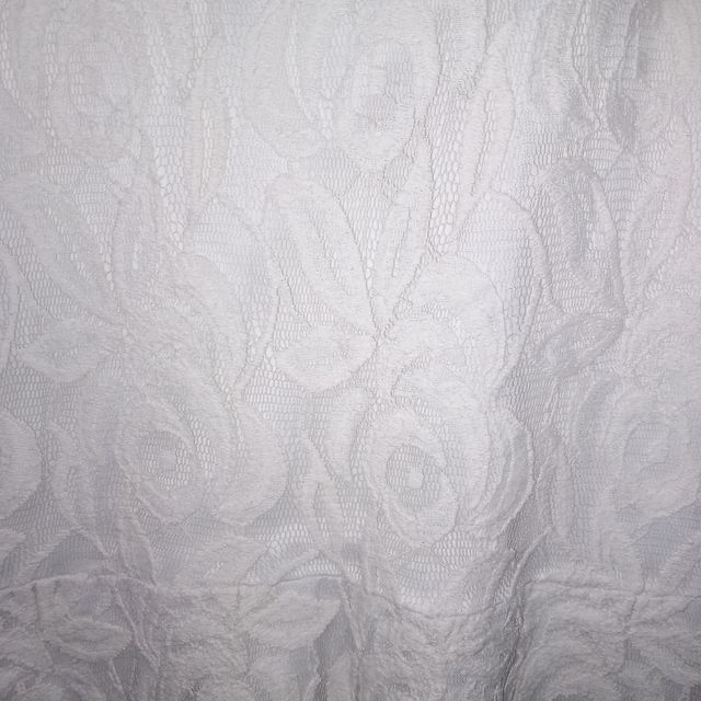 VESTIDO BLANCO ENCAJE.