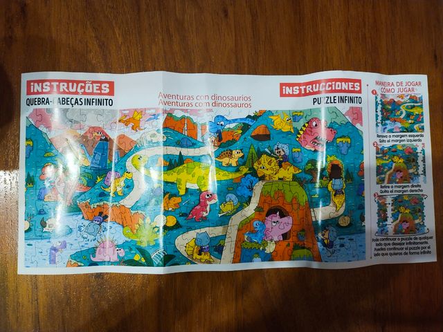 Puzzle de dinosaurios