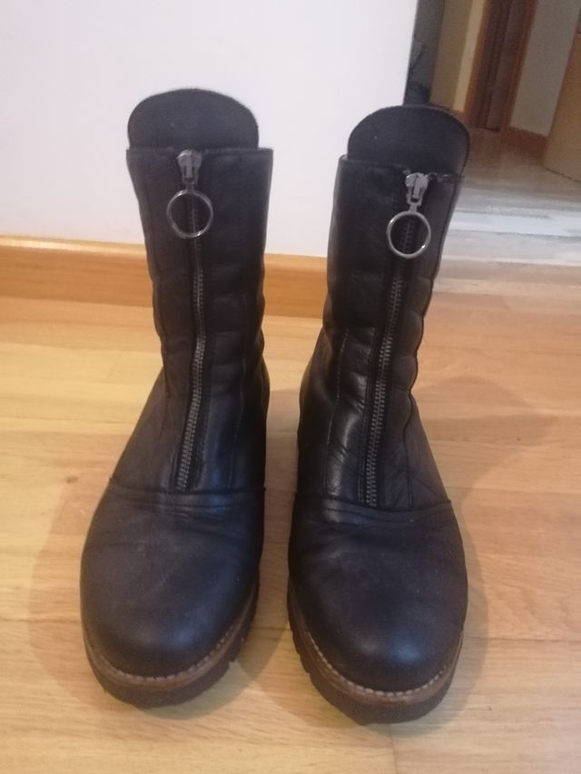 Botas de piel talla 41