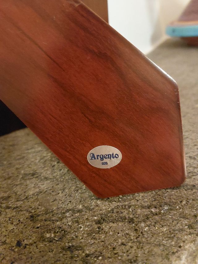 Cornice portafoto e specchio in argento