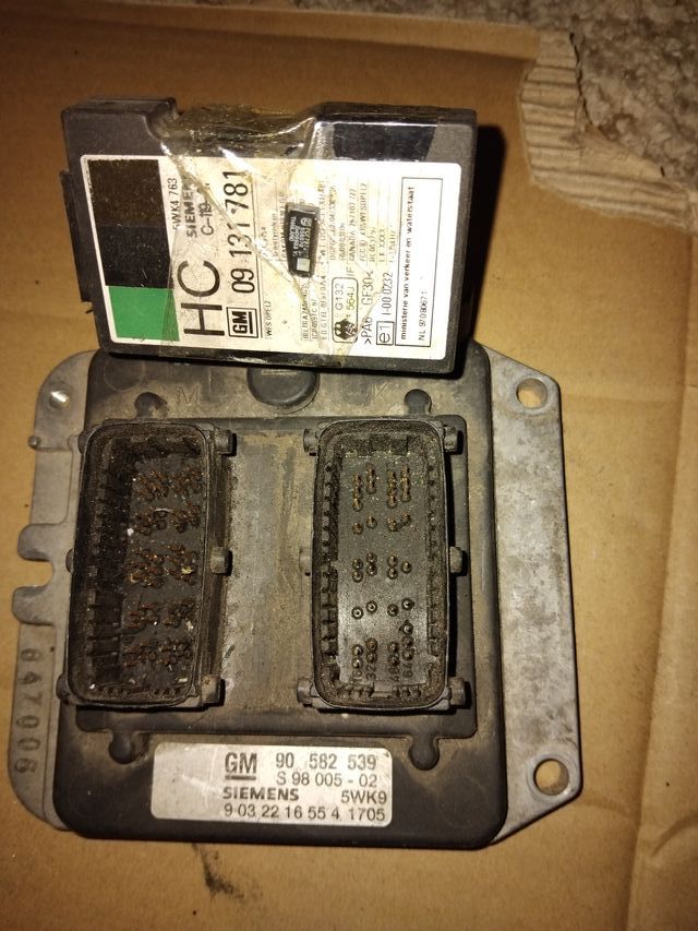 Unidad inyección opel zafira 180 0gasolina