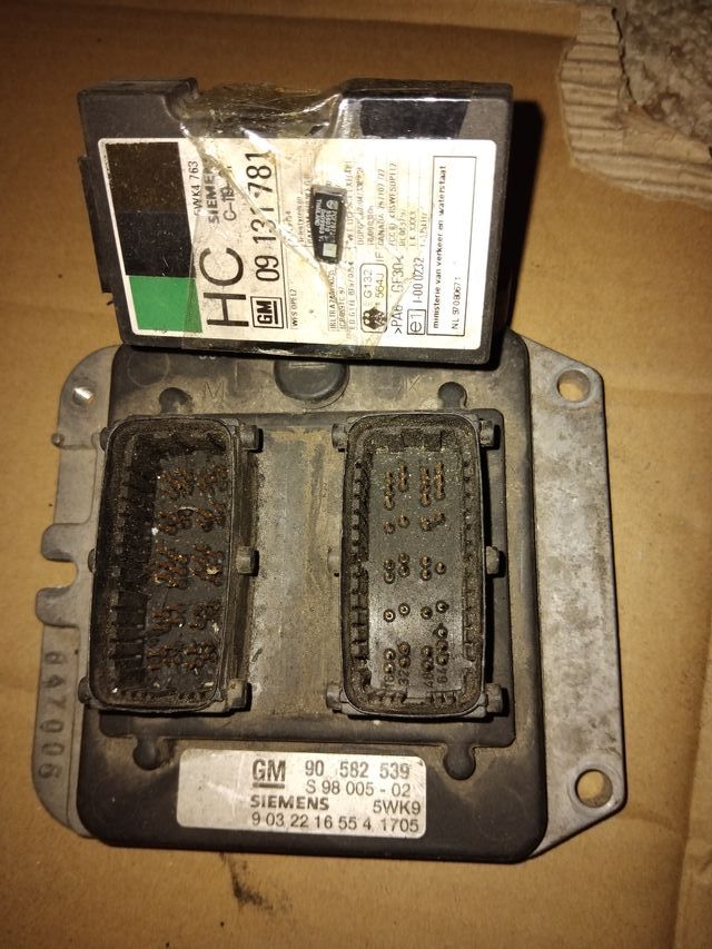 Unidad inyección opel zafira 180 0gasolina