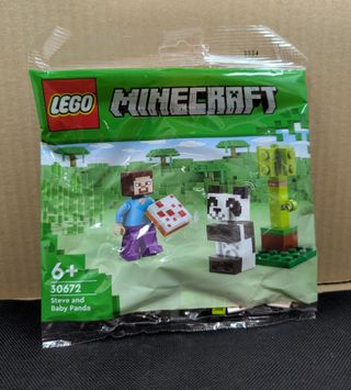 LEGO 30672 Steve e Baby Panda Limited Edition