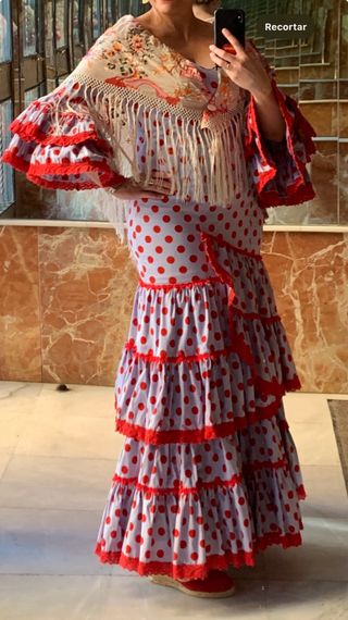 Traje de flamenca