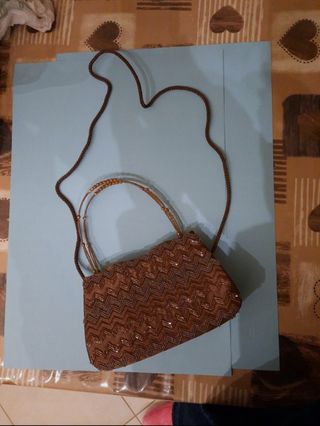 Borsetta vintage marrone