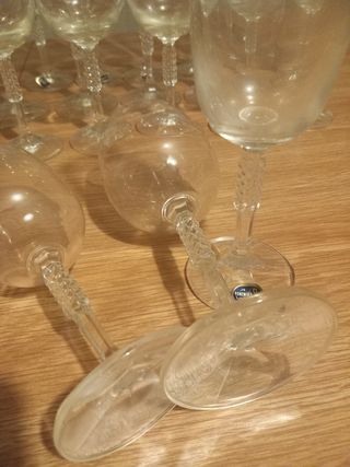 Servizio bicchieri in cristallo di Bohemia