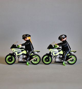 Playmobil Pareja Moteros