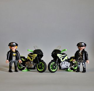 Playmobil Pareja Moteros