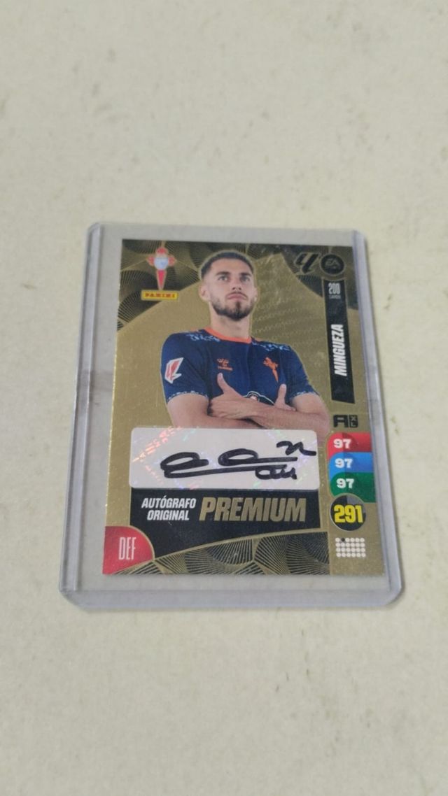 Mingueza firmado adrenalyn