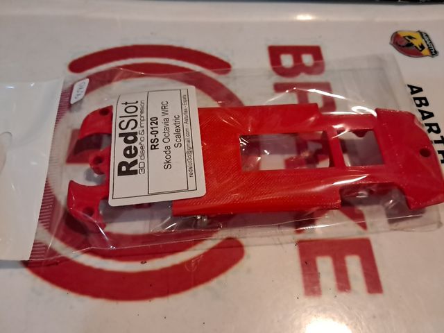 Chasis 3d Red slot skoda octavia scx