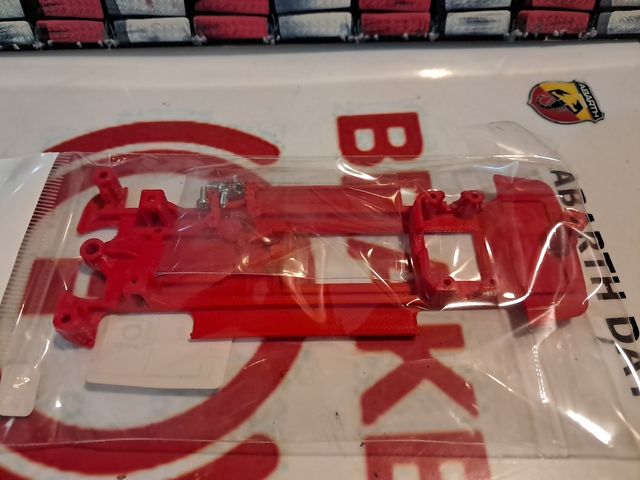 Chasis 3d Red slot skoda octavia scx