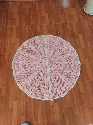 Tapete de ganchillo