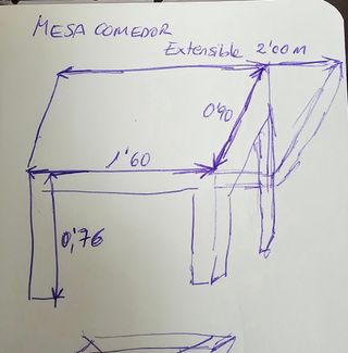 Conjunto muebles salón comedor