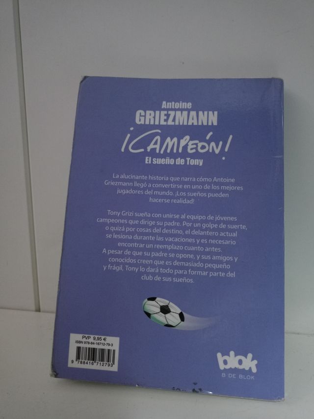 El sueño de Tony (¡Campeón! 1)