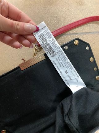 Bolso bordado con flores