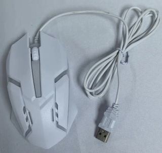 Ratón Gaming blanco 1200 DPI