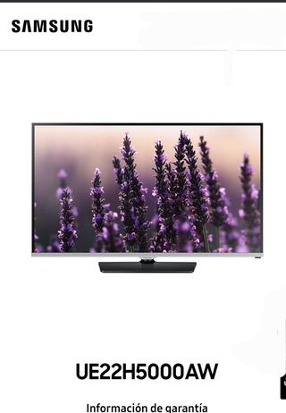 TV TELEVISION 22" SAMSUNG NUEVA