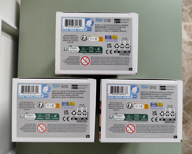 Pack 3 Funkos Guns N' Roses #397-399 POP! Rocks