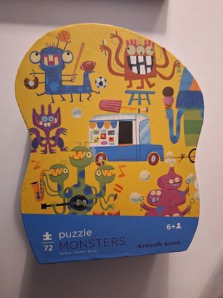 Puzzle Monstruos Crocodile Creek