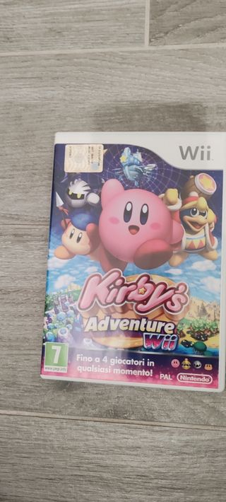 Gioco Kirby's Adventure Wii. Ed. Ita