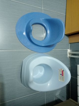 Orinal y reductor wc