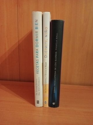 3 libros sueños - dormir 