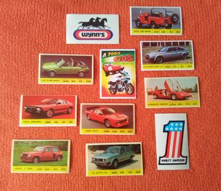 Lotes de cromos de coches DIDEC