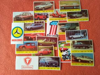 Lotes de cromos de coches DIDEC