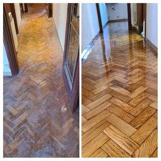 acuchillado pulidor de parquet