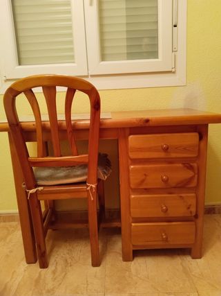 Escritorio juvenil con silla