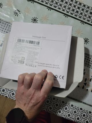 Masajes..
Pistola de masajes, masajeador a bateria
