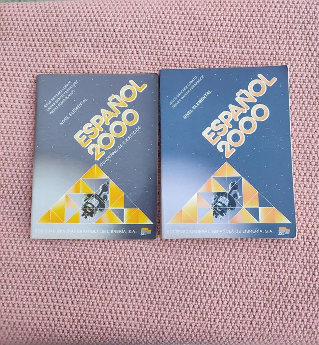 Manual Español 2000 y libro de ejercicio