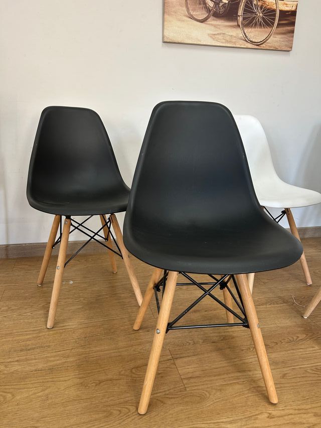 sillas nordicas  en varios colores - pack desde