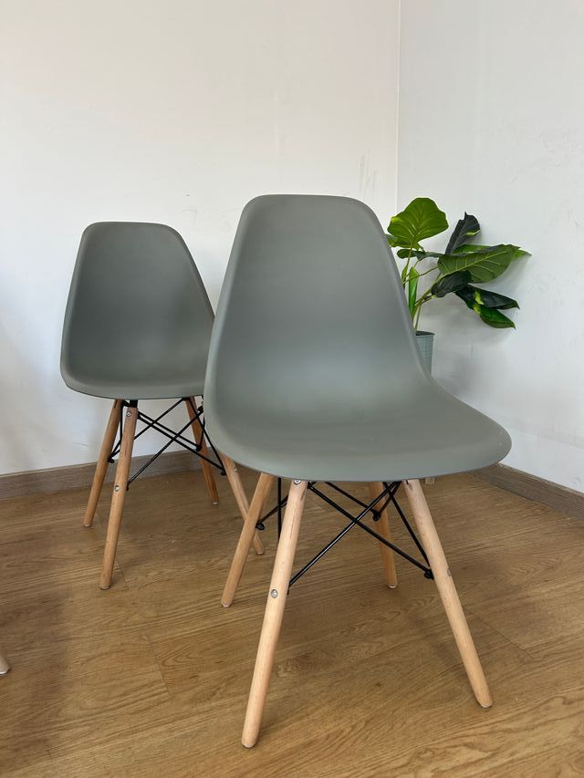 sillas nordicas  en varios colores - pack desde