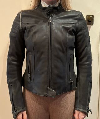 Cuero Chaqueta Mujer Segunda Mano Cazadora Cuero Chaquetas Para