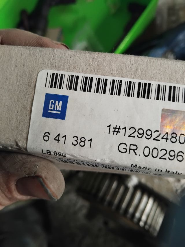 Valvula escape y admisión opel