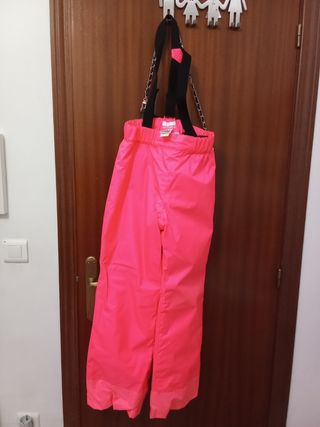 2 Pantalones de esqui y nieve de 8 años y 12 años