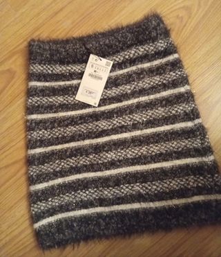 Minifalda Zara talla S