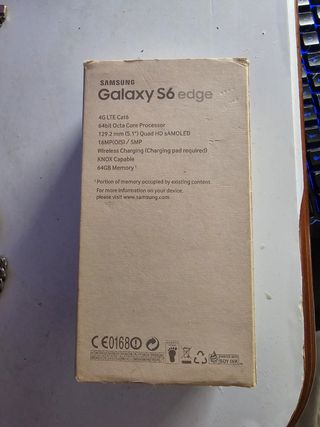 Caja samsung s6 Edge