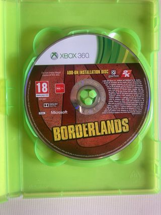 Borderlands triple pack Xbox 360