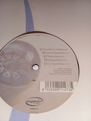 Disco vinilo dj flip fill shooting star