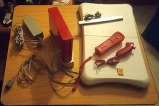 WII Roja Volantes y Accesorios