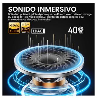 Auriculares inalámbricos bluetooth 1Mii Y8