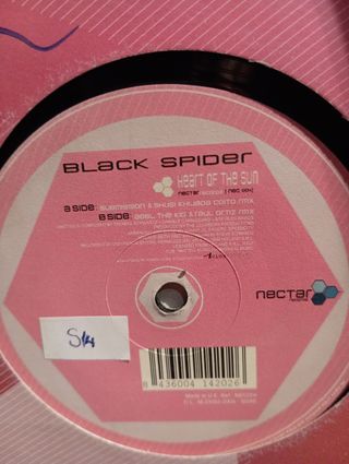 Disco vinilo dj black spider heart remember