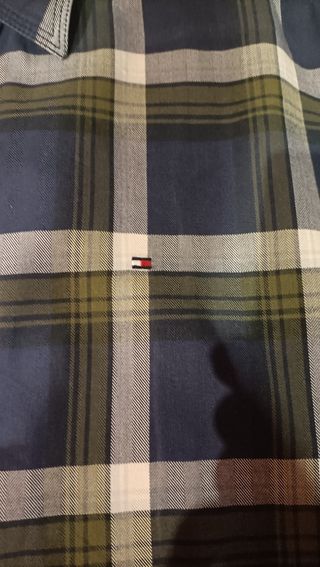 Camisa hombre de cuadros Tommy Hilfiger