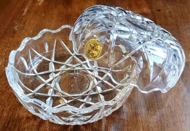 RCR portagioie in cristallo made in it