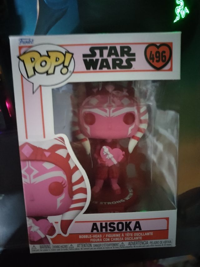 Funko pop Ashoka 496 San Valentín 
