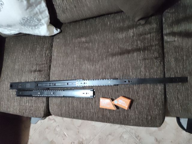 2 Guia telescópica  50,8 cm×4 cm