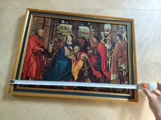 Pintura Adoración Reyes Magos